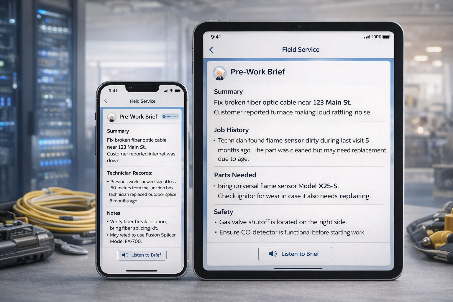 Streamlining Field Operations: The Power of Pre-Work Briefs in Salesforce Field Service Mobile